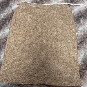 Gerard Darel Brown A-Line Skirt